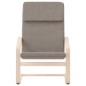 vidaXL Relaxsessel Taupe Stoff vidaXL Relaxsessel Taupe Stoff