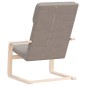 vidaXL Relaxsessel Taupe Stoff vidaXL Relaxsessel Taupe Stoff