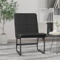 vidaXL Loungesessel Schwarz 54x75x76 cm Kunstleder vidaXL Loungesessel Schwarz 54x75x76 cm Kunstleder