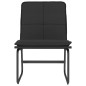 vidaXL Loungesessel Schwarz 54x75x76 cm Kunstleder vidaXL Loungesessel Schwarz 54x75x76 cm Kunstleder