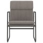 vidaXL Loungesessel Taupe 55x64x80 cm Stoff vidaXL Loungesessel Taupe 55x64x80 cm Stoff