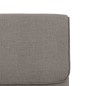 vidaXL Loungesessel Taupe 55x64x80 cm Stoff vidaXL Loungesessel Taupe 55x64x80 cm Stoff
