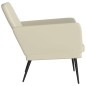 vidaXL Sessel Creme 61x78x80 cm Kunstleder vidaXL Sessel Creme 61x78x80 cm Kunstleder