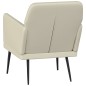 vidaXL Sessel Creme 61x78x80 cm Kunstleder vidaXL Sessel Creme 61x78x80 cm Kunstleder