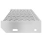 vidaXL Gitterroststufe 90x24x7 cm Verzinkter Stahl vidaXL Gitterroststufe 90x24x7 cm Verzinkter Stahl