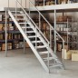 vidaXL Gitterroststufe 60x24x7 cm Verzinkter Stahl vidaXL Gitterroststufe 60x24x7 cm Verzinkter Stahl