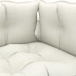vidaXL 8-tlg. Garten-Lounge-Set Paletten mit Kissen in Beige Holz vidaXL 8-tlg. Garten-Lounge-Set Paletten mit Kissen in Beige Holz