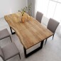 vidaXL Esstisch 180×90×76 cm Massivholz Akazie vidaXL Esstisch 180×90×76 cm Massivholz Akazie