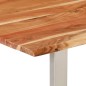 vidaXL Esstisch 140x70x76 cm Massivholz Akazie vidaXL Esstisch 140x70x76 cm Massivholz Akazie