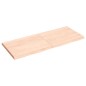 vidaXL Tischplatte 120x50x4 cm Massivholz Eiche Unbehandelt Baumkante vidaXL Tischplatte 120x50x4 cm Massivholz Eiche Unbehandelt Baumkante