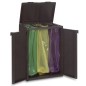 vidaXL Mülleimer mit 2 Türen Schwarz 65x45x88 cm PP vidaXL Mülleimer mit 2 Türen Schwarz 65x45x88 cm PP