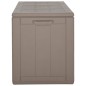 vidaXL Garten-Aufbewahrungsbox 270 L Braun PP Rattan vidaXL Garten-Aufbewahrungsbox 270 L Braun PP Rattan