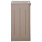 vidaXL Gartenschrank Braun 65x45x88 cm PP Holz-Optik vidaXL Gartenschrank Braun 65x45x88 cm PP Holz-Optik