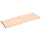 vidaXL Tischplatte 140x50x6 cm Massivholz Eiche Unbehandelt Baumkante vidaXL Tischplatte 140x50x6 cm Massivholz Eiche Unbehandelt Baumkante