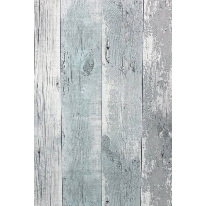 Topchic Tapete Wooden Planks Grau und Blau Topchic Tapete Wooden Planks Grau und Blau