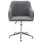 vidaXL Esszimmerstühle Drehbar 4 Stk. Hellgrau Stoff vidaXL Esszimmerstühle Drehbar 4 Stk. Hellgrau Stoff