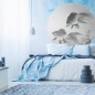WallArt Fototapete Two Goldfish Rund 142,5 cm WallArt Fototapete Two Goldfish Rund 142,5 cm