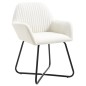 vidaXL Esszimmerstühle 4 Stk. Creme Stoff vidaXL Esszimmerstühle 4 Stk. Creme Stoff