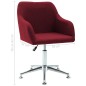 vidaXL Esszimmerstühle Drehbar 6 Stk. Weinrot Stoff vidaXL Esszimmerstühle Drehbar 6 Stk. Weinrot Stoff