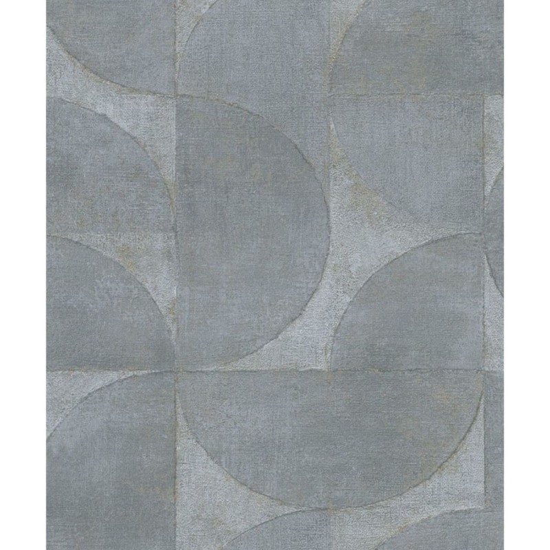 Noordwand Tapete Vintage Deluxe Graphic Circle Look Metallic-Grau Noordwand Tapete Vintage Deluxe Graphic Circle Look Metallic-Grau
