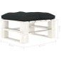 vidaXL 9-tlg. Garten-Lounge-Set Paletten mit Kissen in Anthrazit Holz vidaXL 9-tlg. Garten-Lounge-Set Paletten mit Kissen in Anthrazit Holz