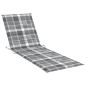 vidaXL 2-Personen-Sonnenliege mit Auflage Grau Akazie Massivholz vidaXL 2-Personen-Sonnenliege mit Auflage Grau Akazie Massivholz