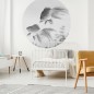WallArt Fototapete Two Goldfish Rund 190 cm WallArt Fototapete Two Goldfish Rund 190 cm