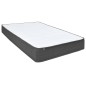 vidaXL Boxspringbett Dunkelgrau Stoff 160x200 cm vidaXL Boxspringbett Dunkelgrau Stoff 160x200 cm