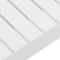 vidaXL 3-tlg. Garten-Lounge-Set mit Kissen Kunststoff Weiß vidaXL 3-tlg. Garten-Lounge-Set mit Kissen Kunststoff Weiß