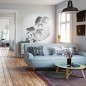WallArt Fototapete Two Goldfish Rund 190 cm WallArt Fototapete Two Goldfish Rund 190 cm