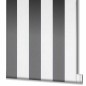 Topchic Tapete Stripes Dunkelgrau und Weiß Topchic Tapete Stripes Dunkelgrau und Weiß