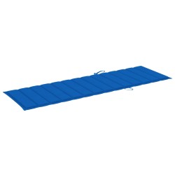 vidaXL Sonnenliege mit Auflage Akazie Massivholz 