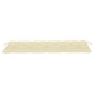 vidaXL Batavia-Gartenbank mit Cremeweißer Auflage 150 cm Massivholz Teak vidaXL Batavia-Gartenbank mit Cremeweißer Auflage 150 cm Massivholz Teak