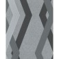 Topchic Tapete Graphic Lines Diamonds Grau und Schwarz Topchic Tapete Graphic Lines Diamonds Grau und Schwarz