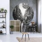 WallArt Fototapete Hong Kong the Old Days Rund 142,5 cm WallArt Fototapete Hong Kong the Old Days Rund 142,5 cm