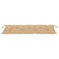 vidaXL Gartenbank mit Auflage 120 cm Massivholz Akazie vidaXL Gartenbank mit Auflage 120 cm Massivholz Akazie