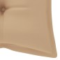 vidaXL Gartenbank mit Auflage 120 cm Massivholz Akazie vidaXL Gartenbank mit Auflage 120 cm Massivholz Akazie