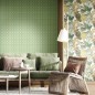 Topchic Tapete Big Leaves Grün und Beige Topchic Tapete Big Leaves Grün und Beige