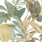 Topchic Tapete Big Leaves Grün und Beige Topchic Tapete Big Leaves Grün und Beige
