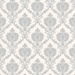 Noordwand Tapete Topchic Classic Ornaments Hellgrau