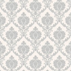 Noordwand Tapete Topchic Classic Ornaments Hellgrau