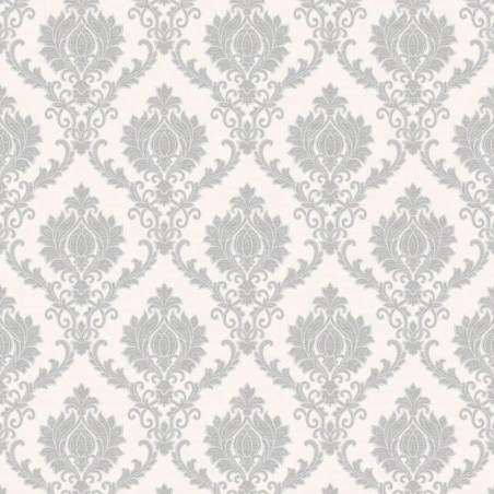 Noordwand Tapete Topchic Classic Ornaments Hellgrau