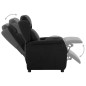 vidaXL Relaxsessel Elektrisch Schwarz Stoff vidaXL Relaxsessel Elektrisch Schwarz Stoff