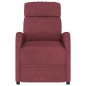vidaXL Relaxsessel Elektrisch Weinrot Stoff vidaXL Relaxsessel Elektrisch Weinrot Stoff