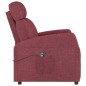 vidaXL Relaxsessel Elektrisch Weinrot Stoff vidaXL Relaxsessel Elektrisch Weinrot Stoff