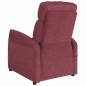 vidaXL Relaxsessel Elektrisch Weinrot Stoff vidaXL Relaxsessel Elektrisch Weinrot Stoff