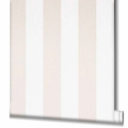 Topchic Tapete Stripes Beige und Weiß