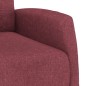 vidaXL Relaxsessel Elektrisch Weinrot Stoff vidaXL Relaxsessel Elektrisch Weinrot Stoff