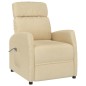 vidaXL Relaxsessel Elektrisch Creme Stoff vidaXL Relaxsessel Elektrisch Creme Stoff