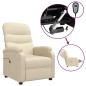 vidaXL Relaxsessel Elektrisch Creme Stoff vidaXL Relaxsessel Elektrisch Creme Stoff